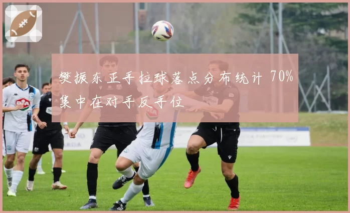 樊振东正手拉球落点分布统计 70%集中在对手反手位